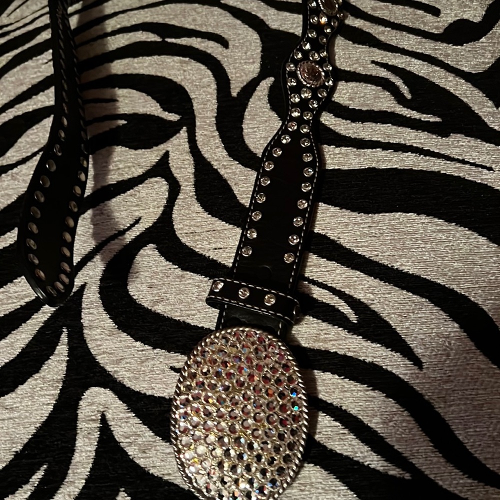 Genuine leather Nocona western belt